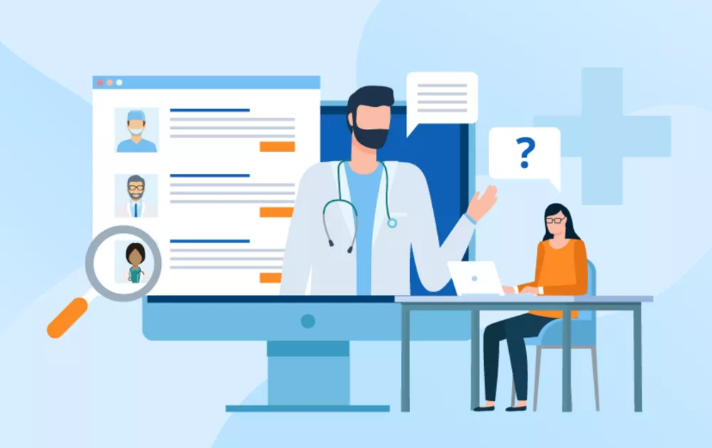 جلب اعتماد بیمار آنلاین